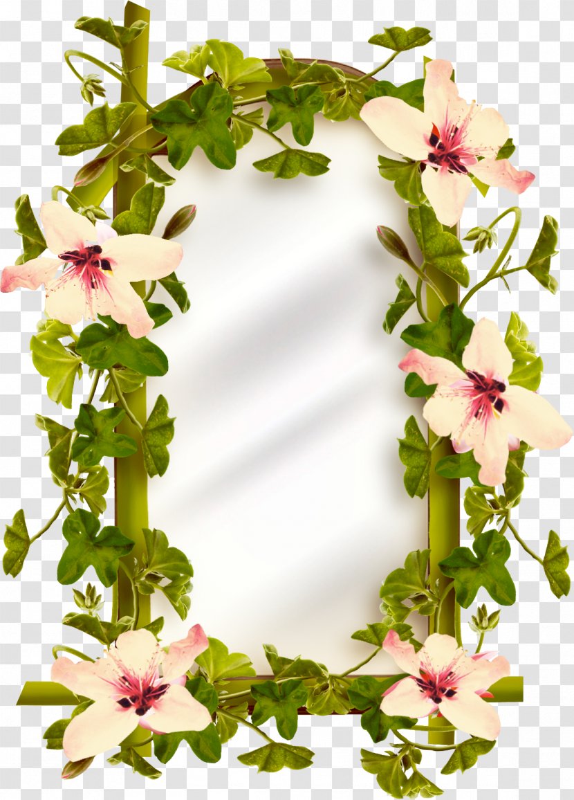Floral Design Flower Wreath - Petal - Garland Border Transparent PNG