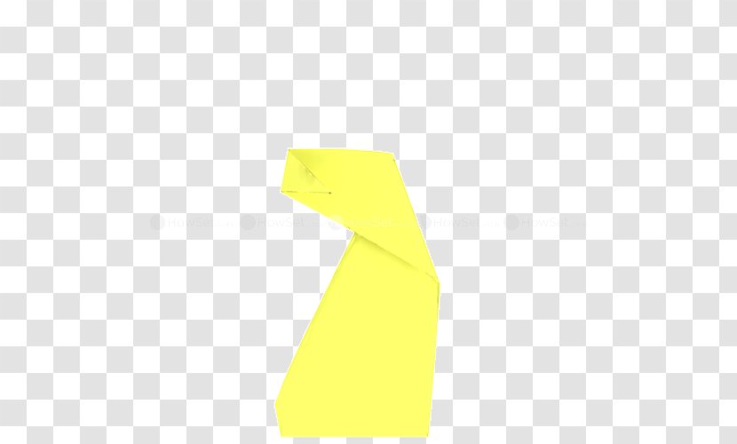 Line Triangle Material - Yellow Transparent PNG