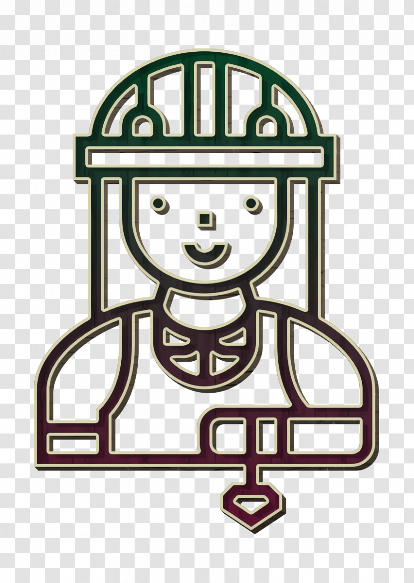 Professions And Jobs Icon Architect Icon Construction Worker Icon Transparent PNG
