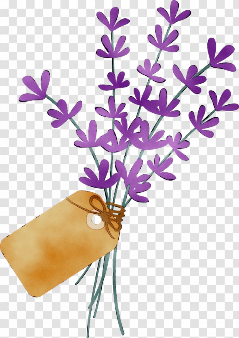 Twig Flower Plant Stem Clip Art Purple - Cut Flowers Transparent PNG
