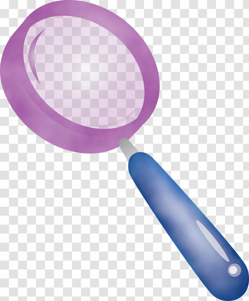 Violet Purple Magnifier Transparent PNG