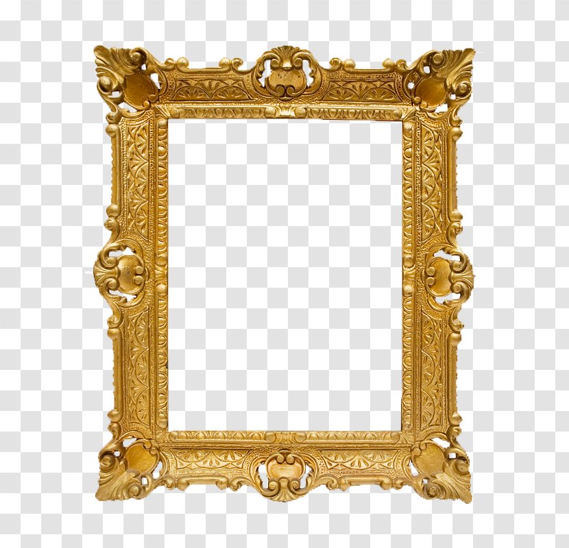 Frame Gold - Picture - Metal Interior Design Transparent PNG