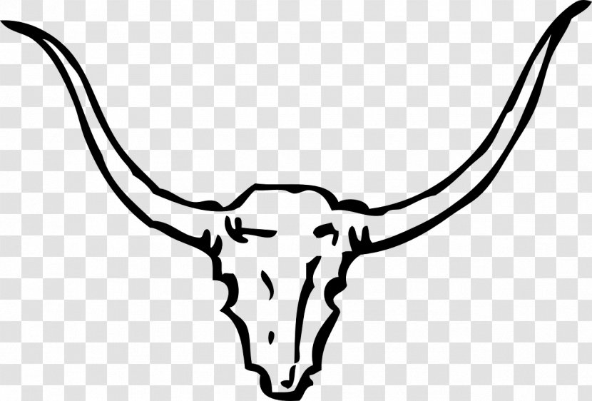 Texas Longhorn English Clip Art - Bull Transparent PNG