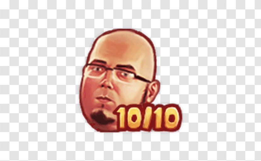 Ilya Maddyson Twitch Sticker Telegram Europe - Glasses - Smile Transparent PNG