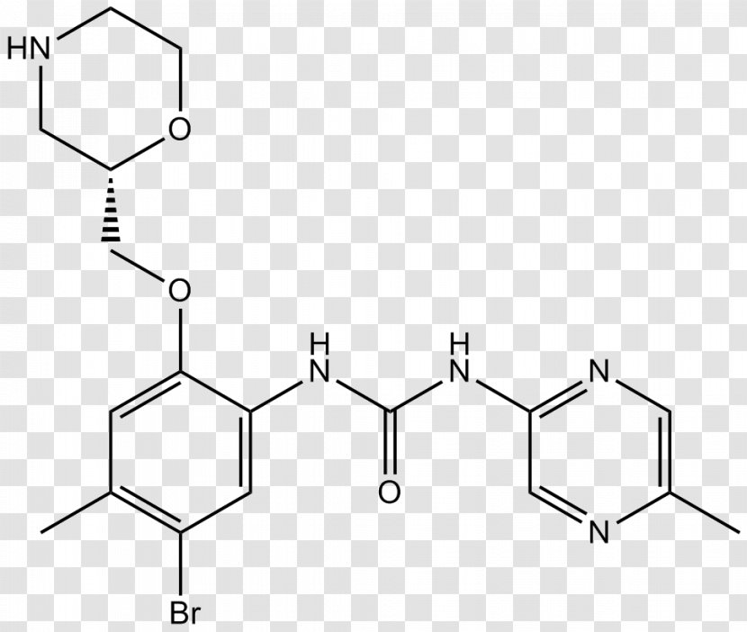 Structural Formula Chemical Substance Chemistry Reaction Inhibitor - Black And White - Chir Transparent PNG