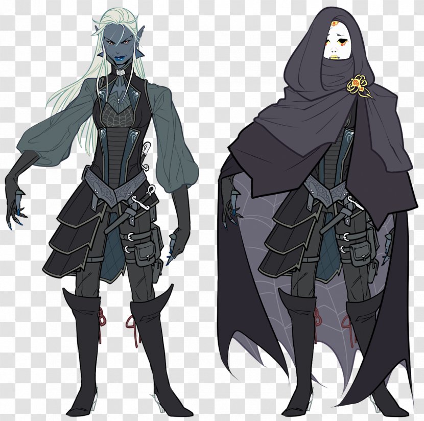 Dungeons & Dragons Drow Character Elf Dark Elves In Fiction Transparent PNG