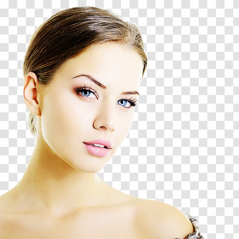 Face Hair Skin Eyebrow Chin - Beauty - Nose Cheek Transparent PNG