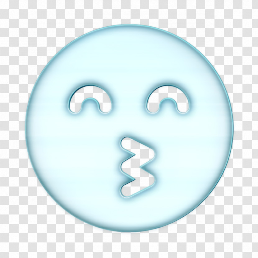 Smiley And People Icon Emoji Icon Kiss Icon Transparent PNG