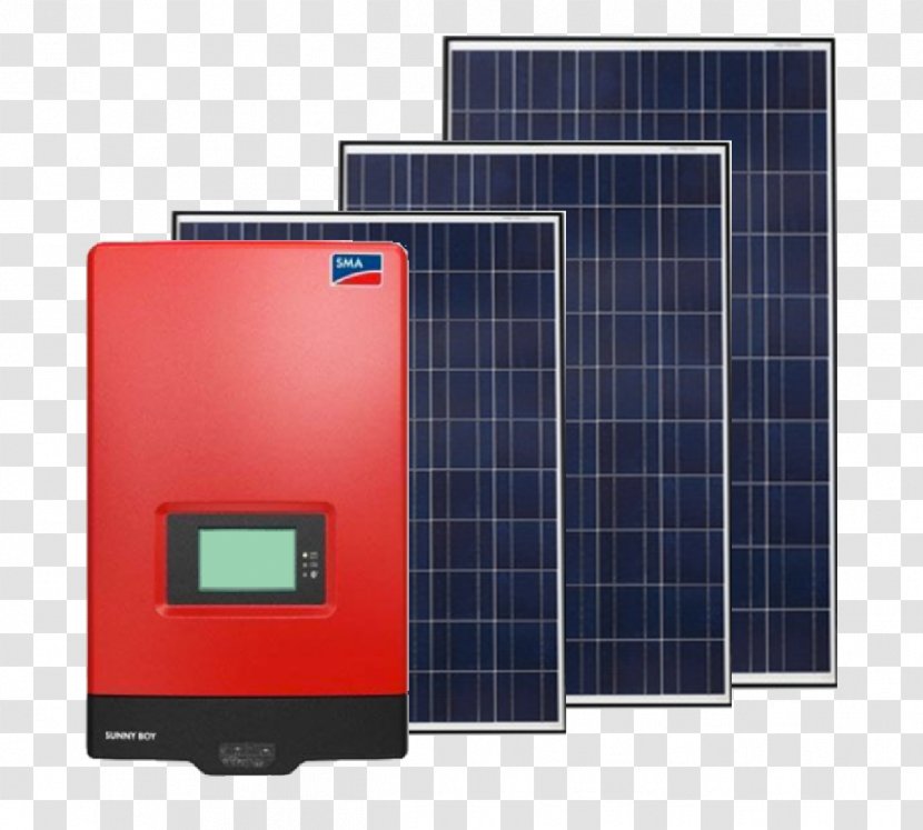 Battery Charger Grid-tied Electrical System Solar Energy Grid-tie Inverter - Electric Power - Outdoor Lights Transparent PNG