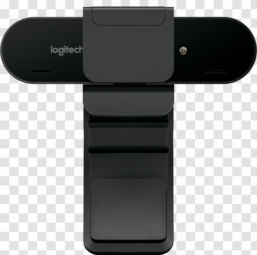 Logitech Brio STREAM USB 3.0 Black Webcam Hardware/Electronic BRIO 4K Resolution Ultra-high-definition Television Transparent PNG