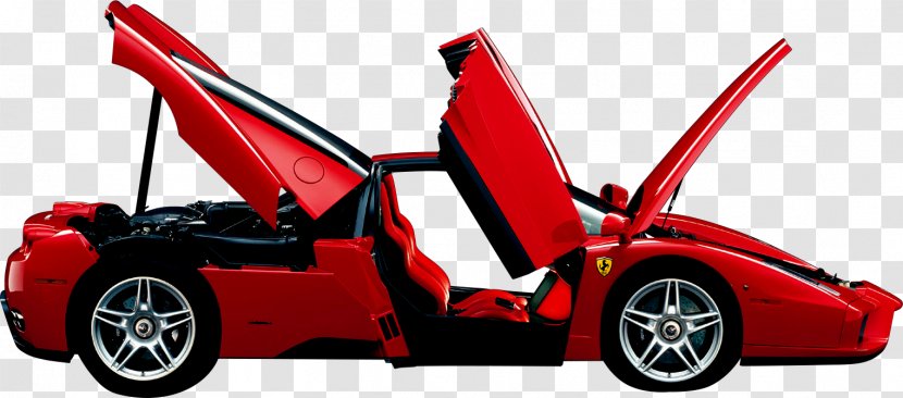 Model Car Automotive Design Ferrari Motor Vehicle - Race Transparent PNG