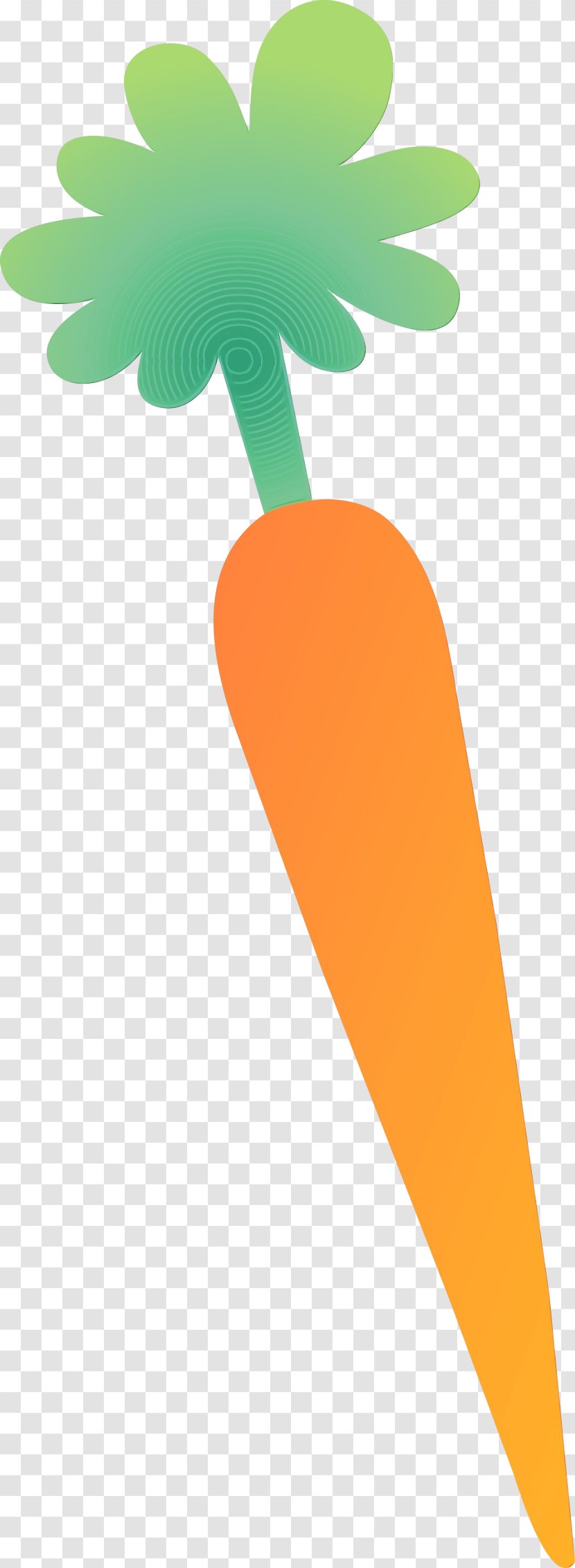 Orange - Paint - Logo Carrot Transparent PNG