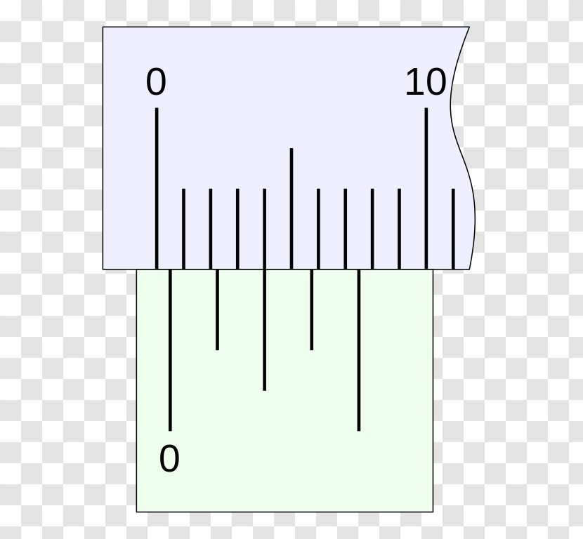 Vernier Scale Calipers Ruler Measuring Instrument Angle - Unit Of Measurement Transparent PNG