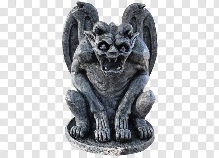 Gothic Architecture Gargoyle Boss Ornament Statue - Monster - Horror Ghost Transparent PNG