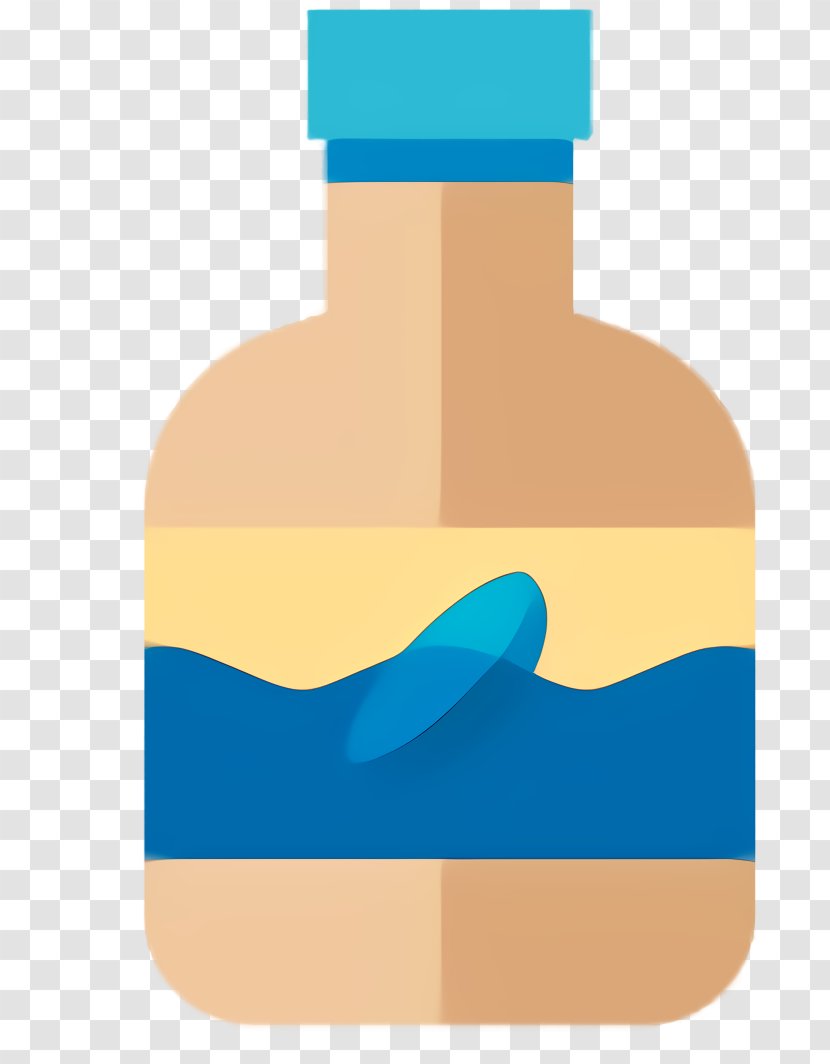 Plastic Bottle - Blue Transparent PNG