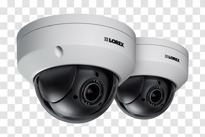 Pan–tilt–zoom Camera Lorex LNZ32P4B IP Video Cameras Night Vision - Security Transparent PNG