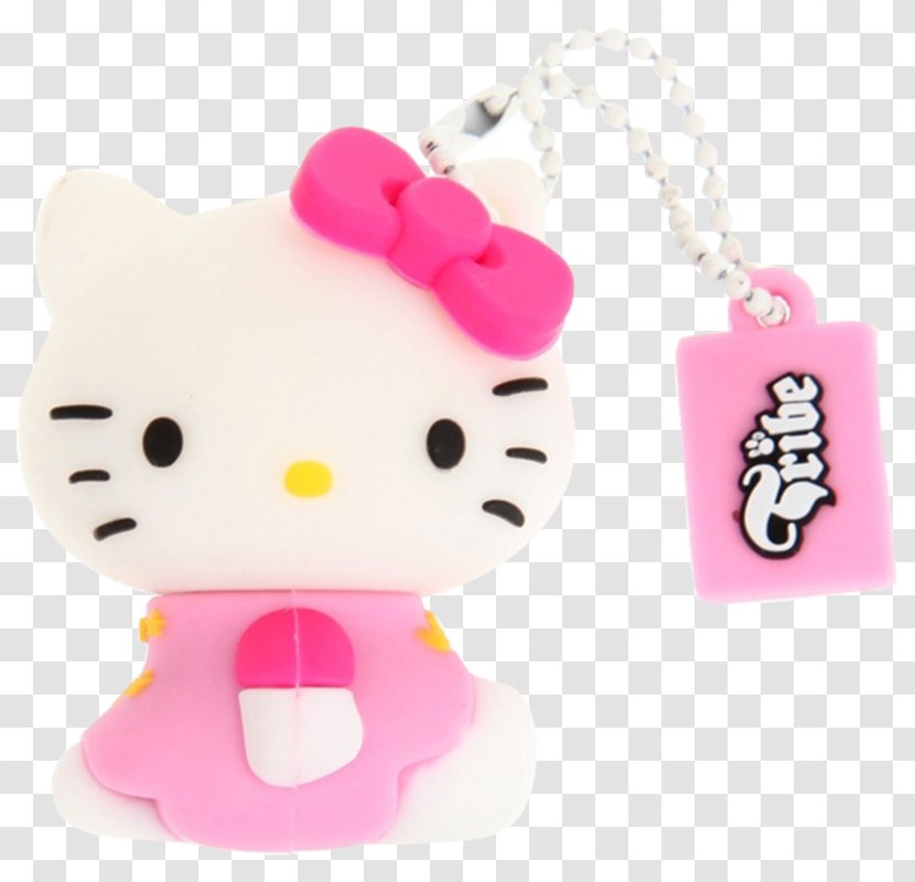 Hello Kitty Bip Ling Key Chains USB Flash Drives Book - Stuffed Toy - Balloon Transparent PNG