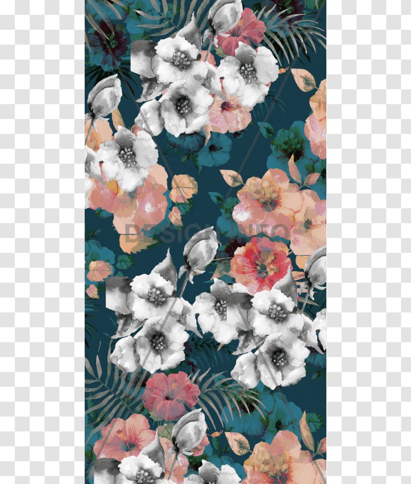 Floral Design Digital Printing Flower - Textile Transparent PNG