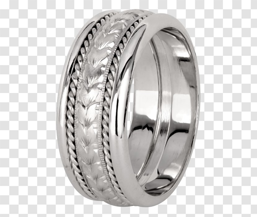 Wedding Ring Engagement Jewellery Platinum - Wheel - Creative Rings Transparent PNG