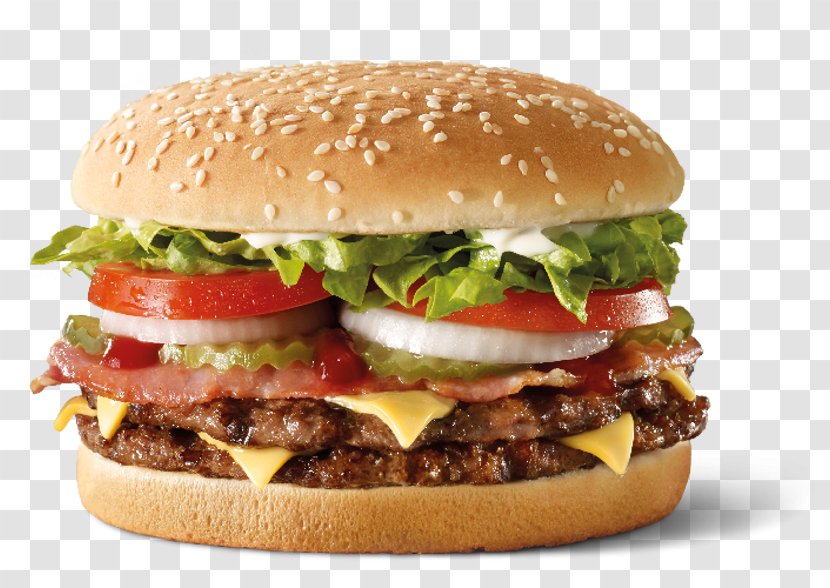 Whopper Hamburger McDonald's Quarter Pounder Hungry Jack's Burger King - Dish - Fast Food Transparent PNG