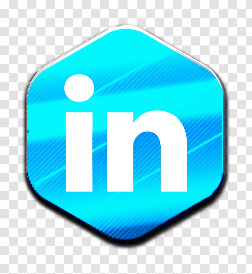 Linkedin Icon - Blue - Symbol Material Property Transparent PNG