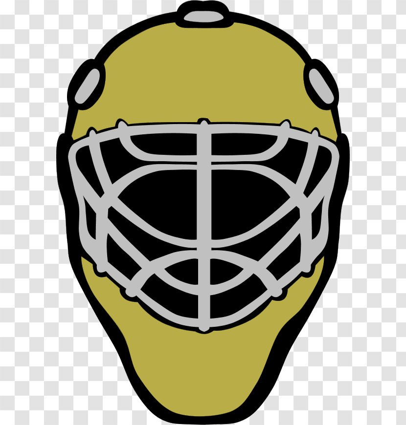 Hockey Helmets Goaltender Mask Ice - Symbol - Goalie Clipart Transparent PNG