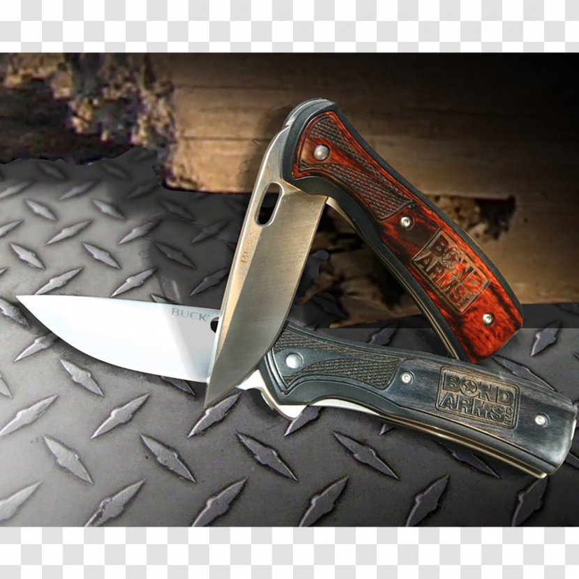 Bowie Knife Bond Arms Hunting & Survival Knives Blade Transparent PNG