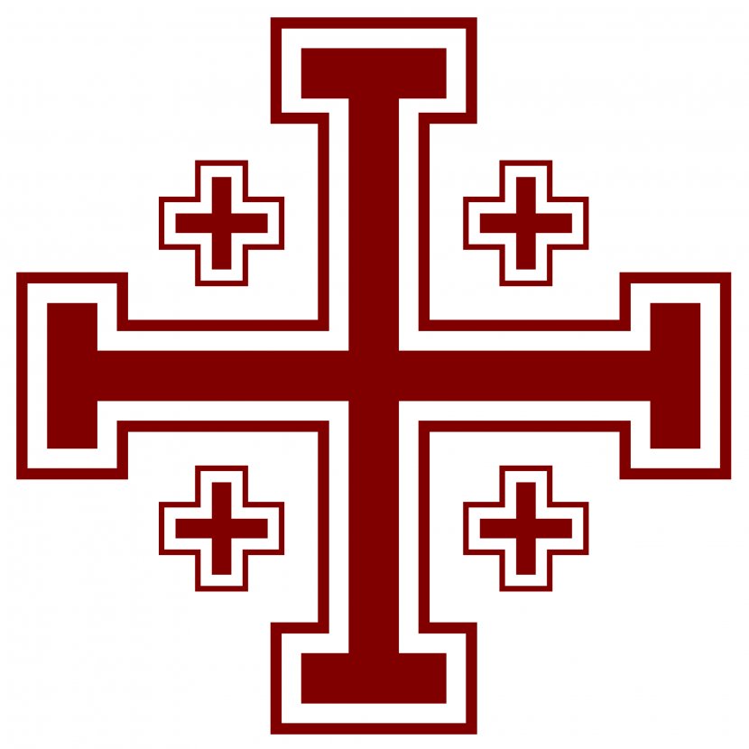 Kingdom Of Jerusalem Crusades First Crusade Cross - Jesus - Templar Tattoo Transparent PNG
