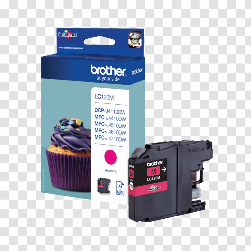 Ink Cartridge Brother Industries Printer Printing - Consumable Transparent PNG