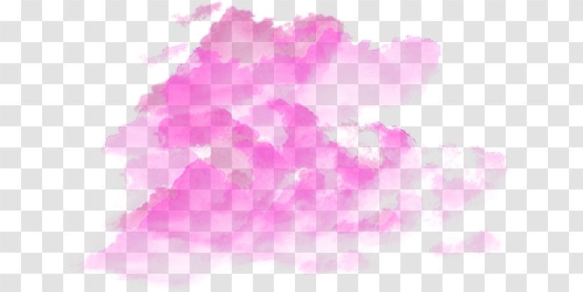 Cloud Sky Clip Art - Evaporation - Pink Clouds Painted Transparent PNG