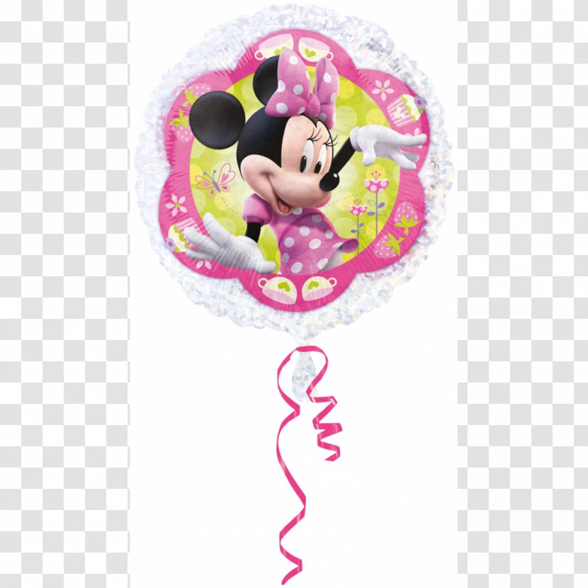 Minnie Mouse Mickey Balloon Birthday Party - Character Transparent PNG