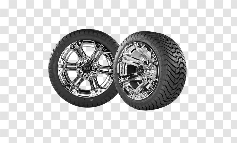 Tread Spoke Alloy Wheel Tire - Automotive - Steering Tires Transparent PNG