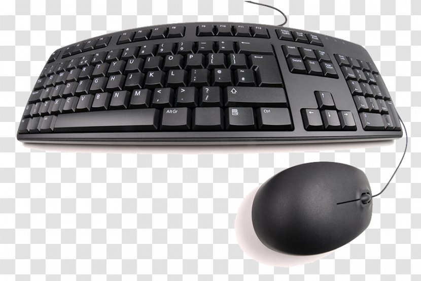 Computer Keyboard Mouse Numeric Keypad - Technology - Black And Transparent PNG