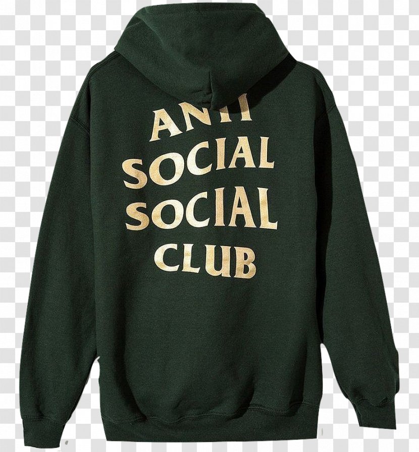 Hoodie T-shirt Anti Social Club Adidas Bluza Transparent PNG