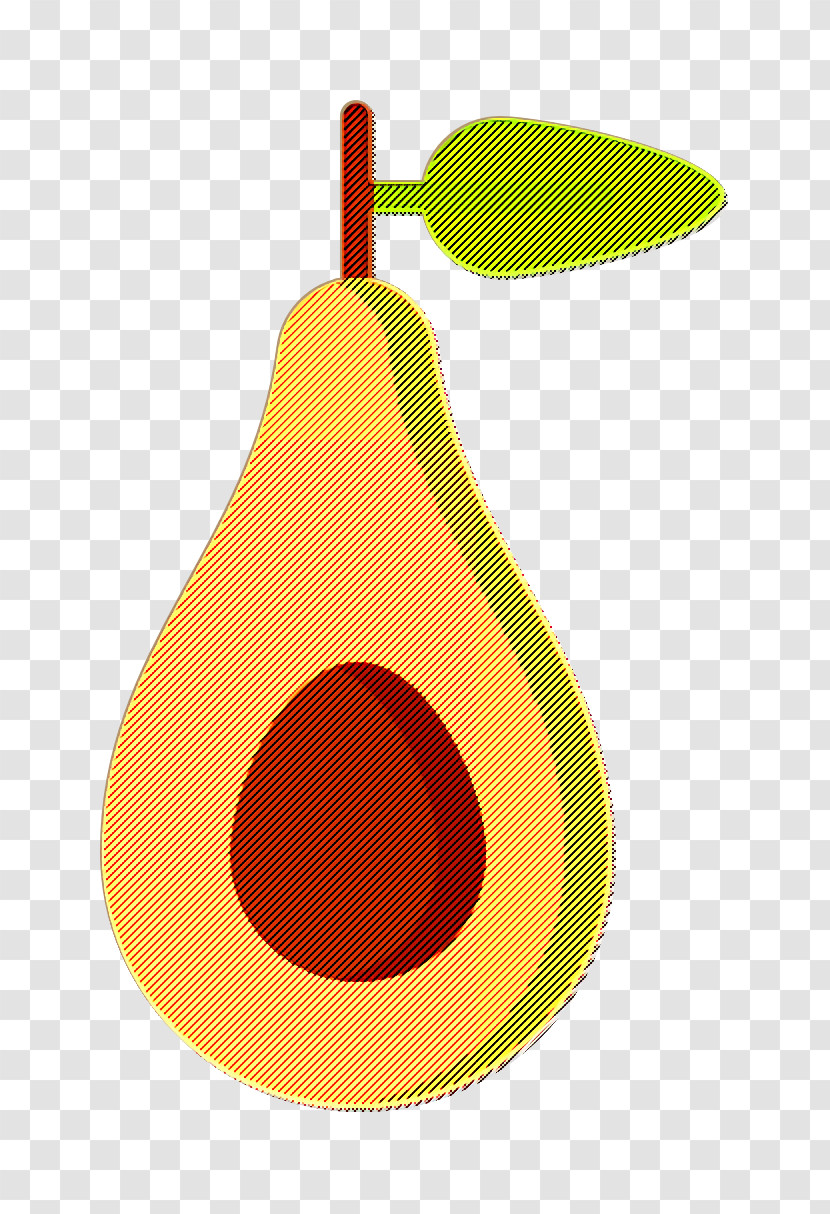 Fruits And Vegetables Icon Avocado Icon Transparent PNG