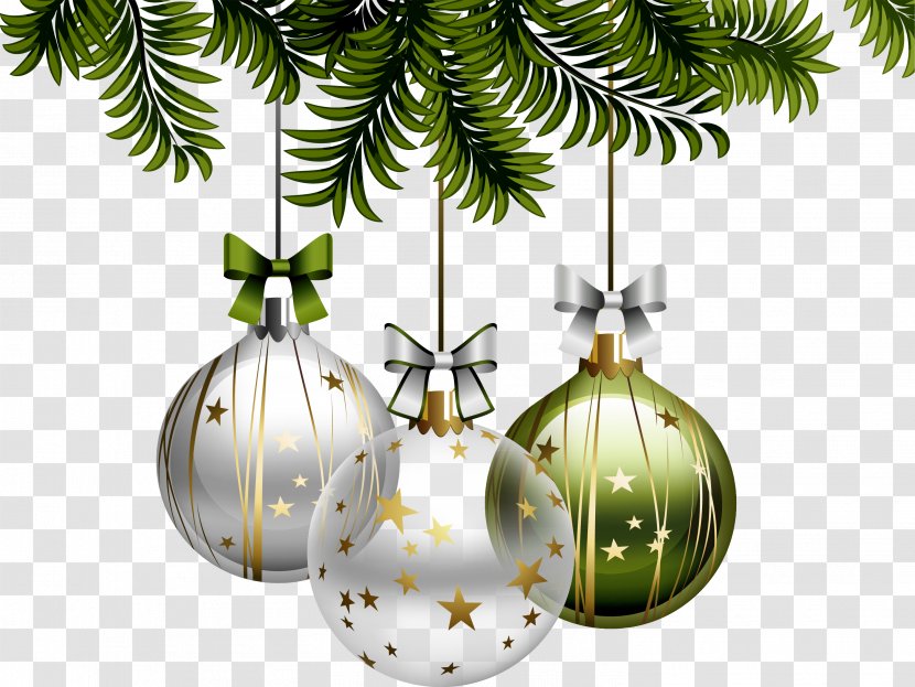 Christmas Tree Ornament Clip Art - Evergreen - Pinata Transparent PNG