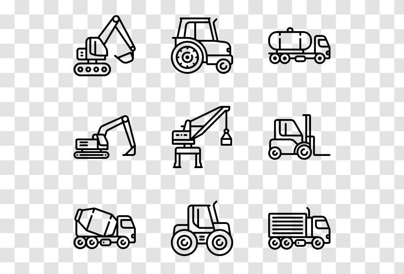 Drawing Logo - Motor Vehicle - Construction Machinery Transparent PNG