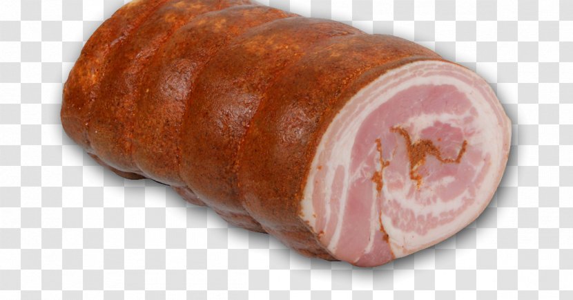 Bayonne Ham Prosciutto Back Bacon Mettwurst - Bologna Sausage Transparent PNG