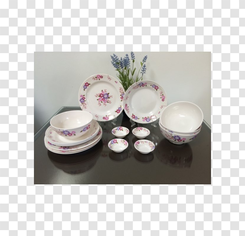 Melamine Tableware Porcelain Bowl Plate - Material Transparent PNG