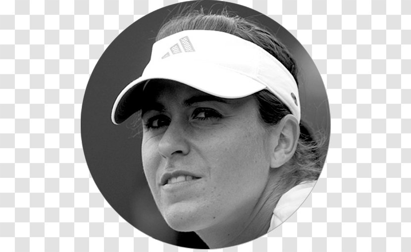 Anabel Medina Garrigues 2008 Wimbledon Championships Tennis Player Spain - Black And White Transparent PNG