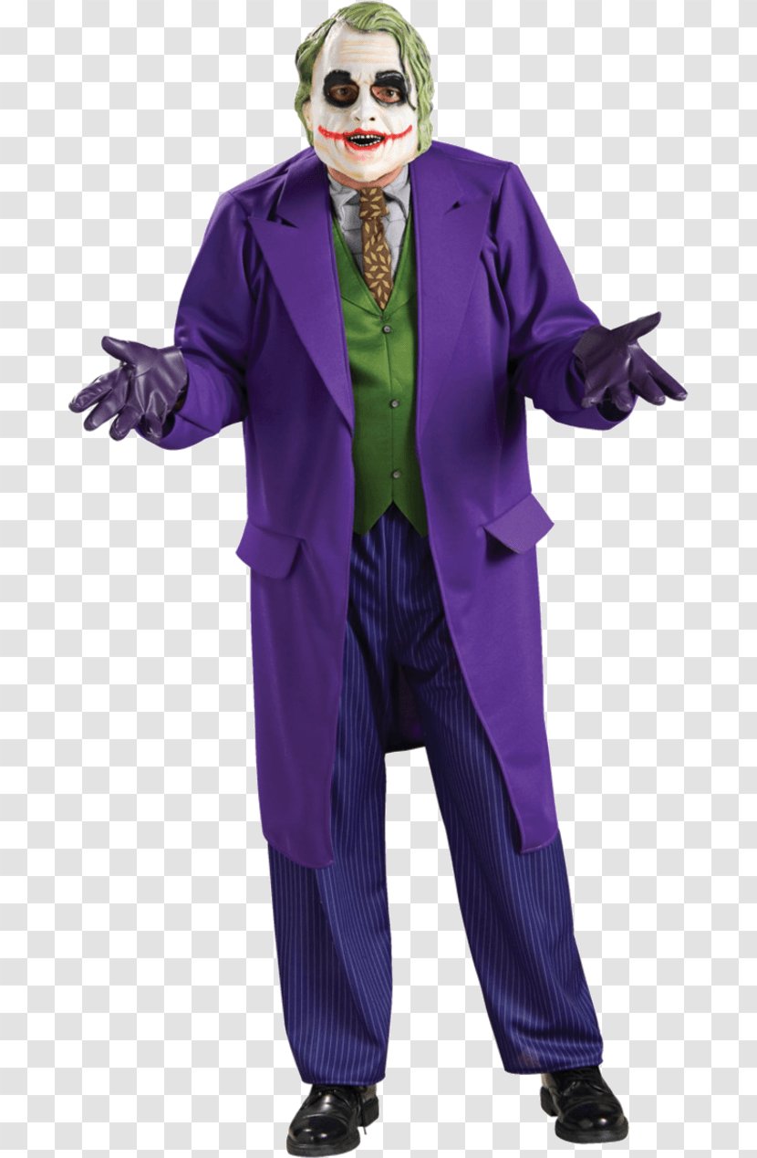 Batman Joker The Dark Knight Trilogy Costume - Purple Transparent PNG
