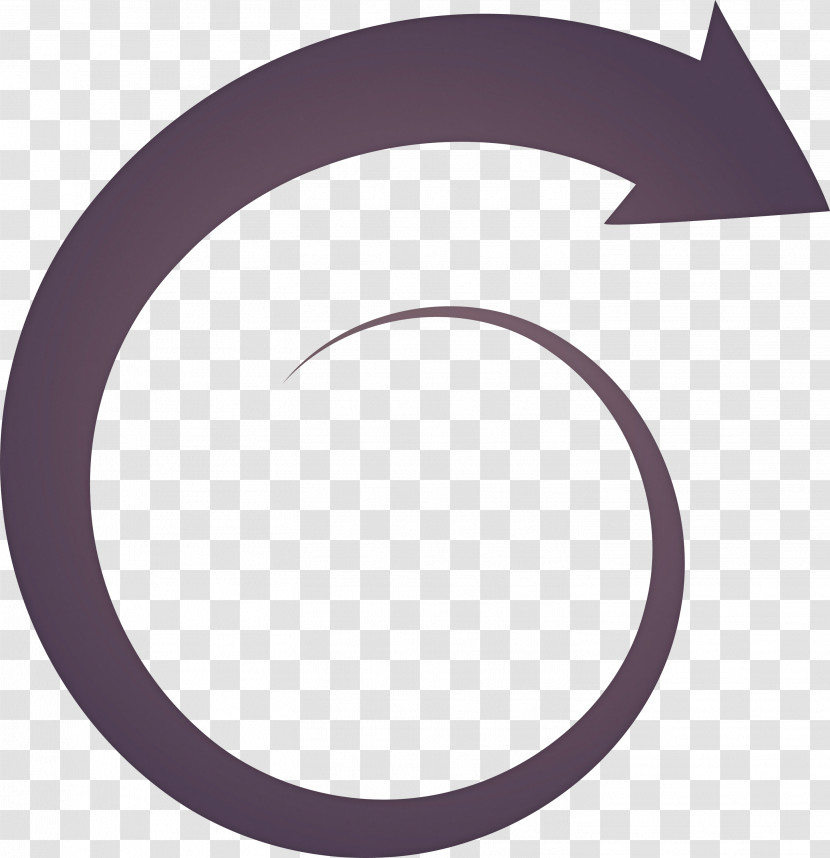 Spiral Arrow Transparent PNG