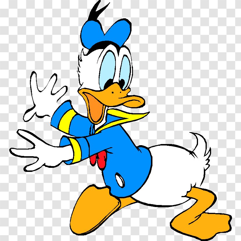 Donald Duck Mickey Mouse Clip Art - Cartoon Transparent PNG