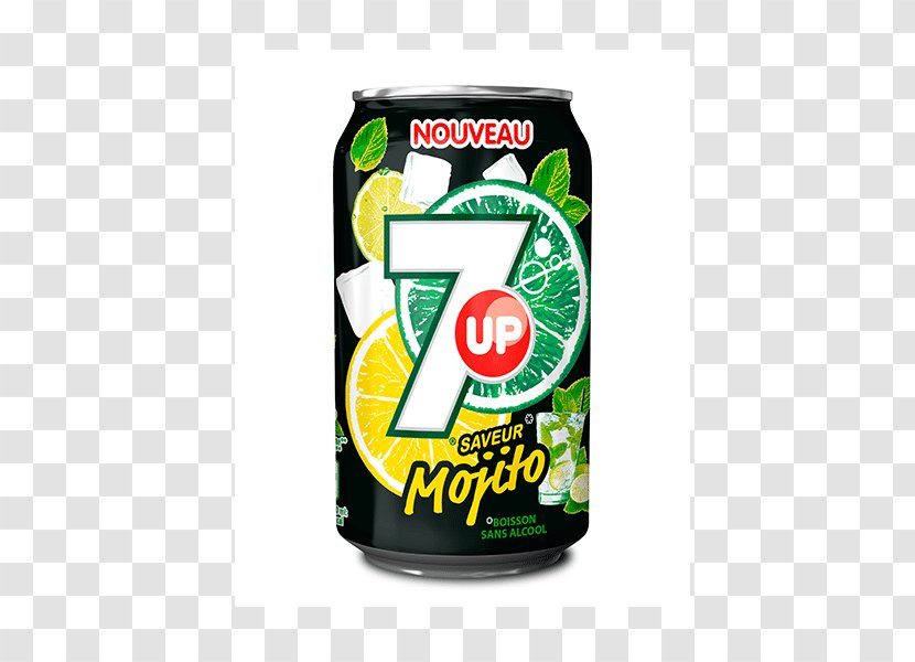Fizzy Drinks Mojito 7 Up Non-alcoholic Drink Sprite - Flavor Transparent PNG