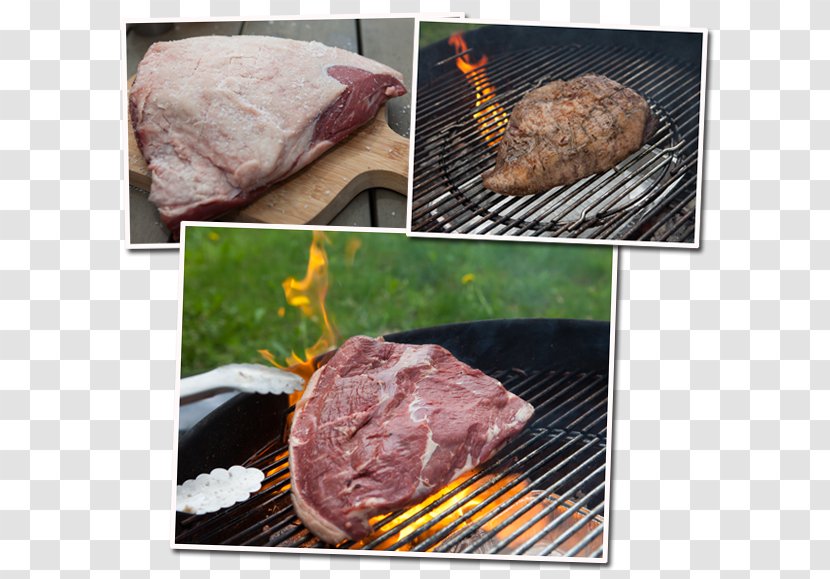 Flat Iron Steak Barbecue Roast Beef Churrasco Roasting - Silhouette Transparent PNG