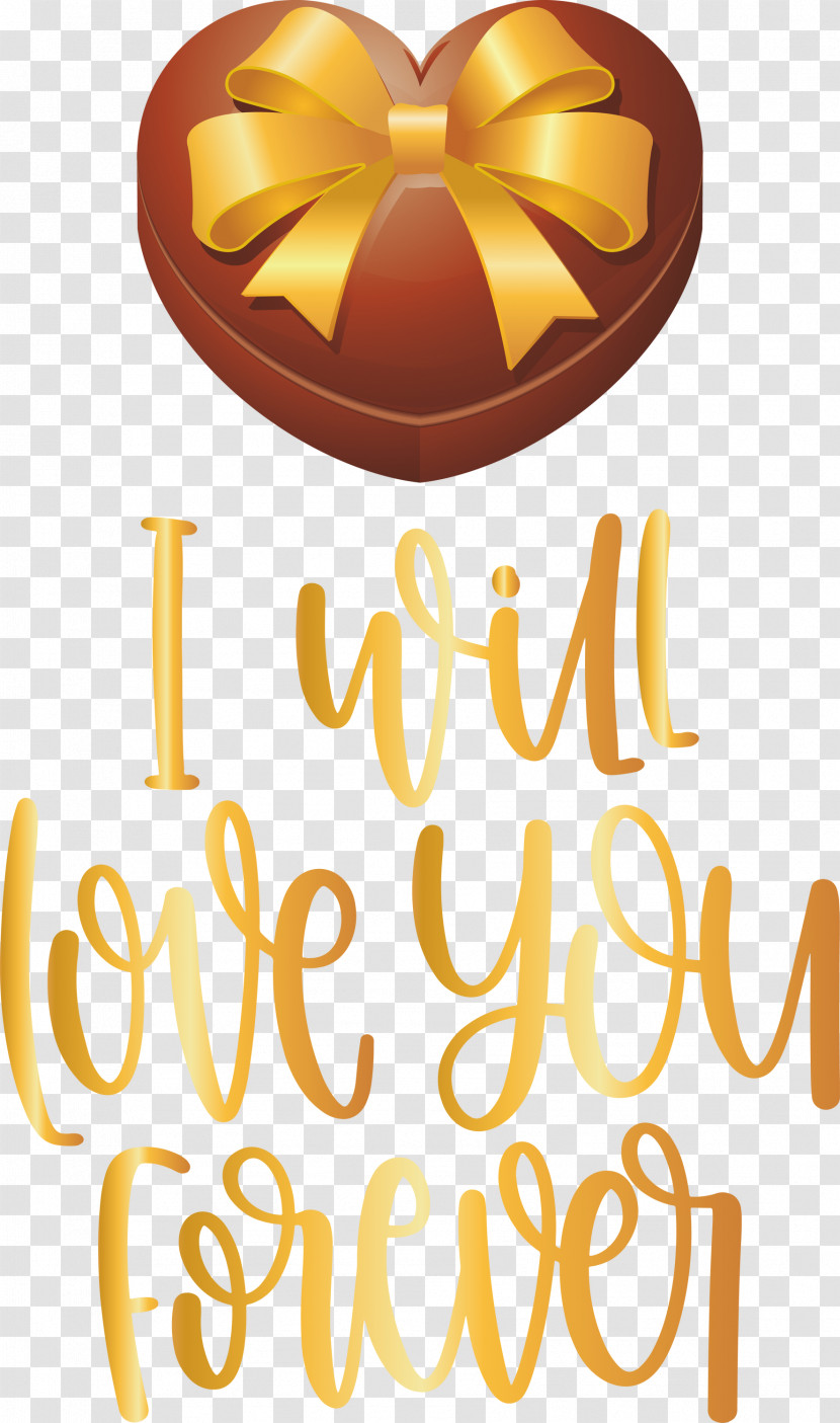 Love You Forever Valentines Day Valentines Day Quote Transparent PNG