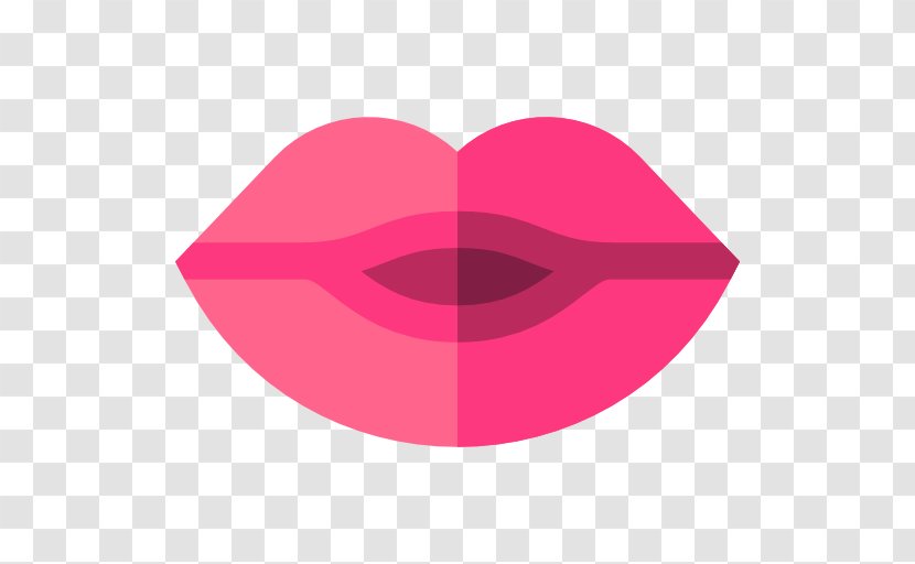 Circle Angle Mouth Pink M Clip Art - Heart - Lips Pack Transparent PNG