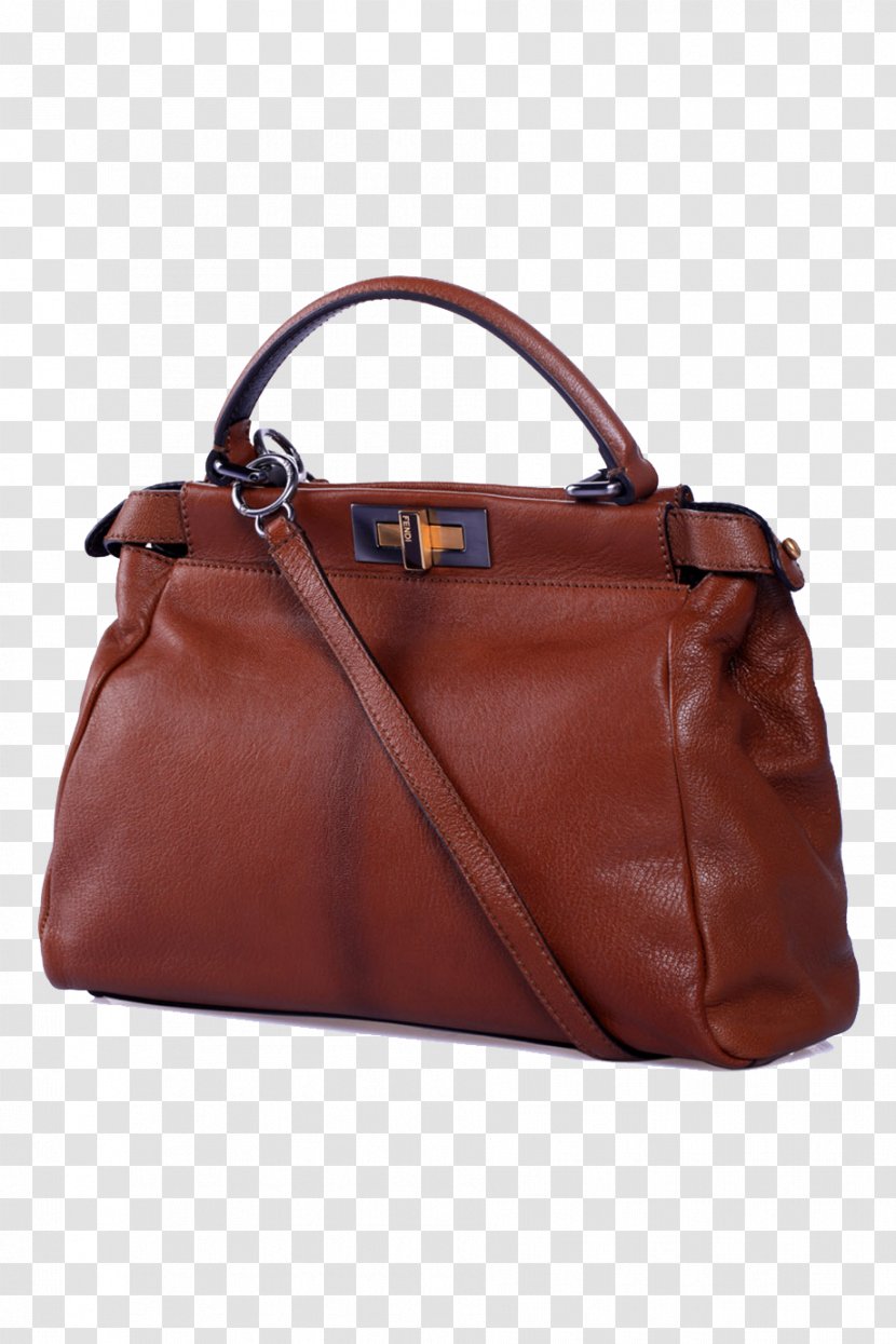 Chanel Tote Bag Leather Fendi - Red - FENDI Transparent PNG