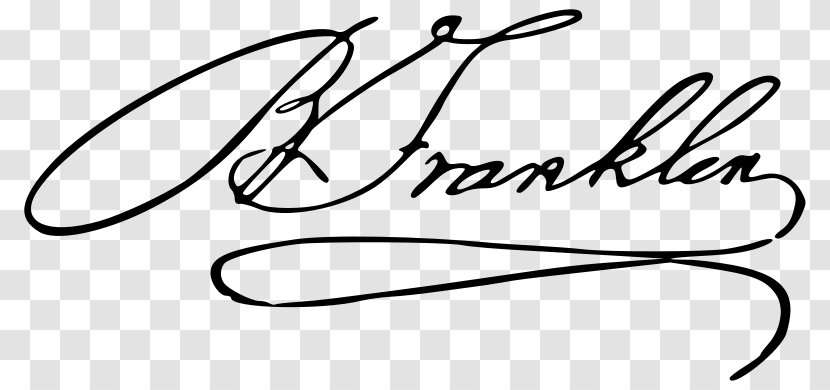 United States Declaration Of Independence Benjamin Franklin House The Autobiography Signature - Wikipedia Transparent PNG