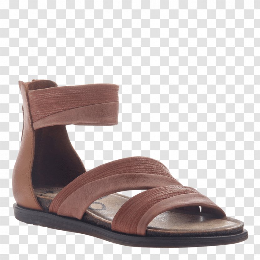 Sandal Slipper Shoe Boot Wedge - Suede Transparent PNG